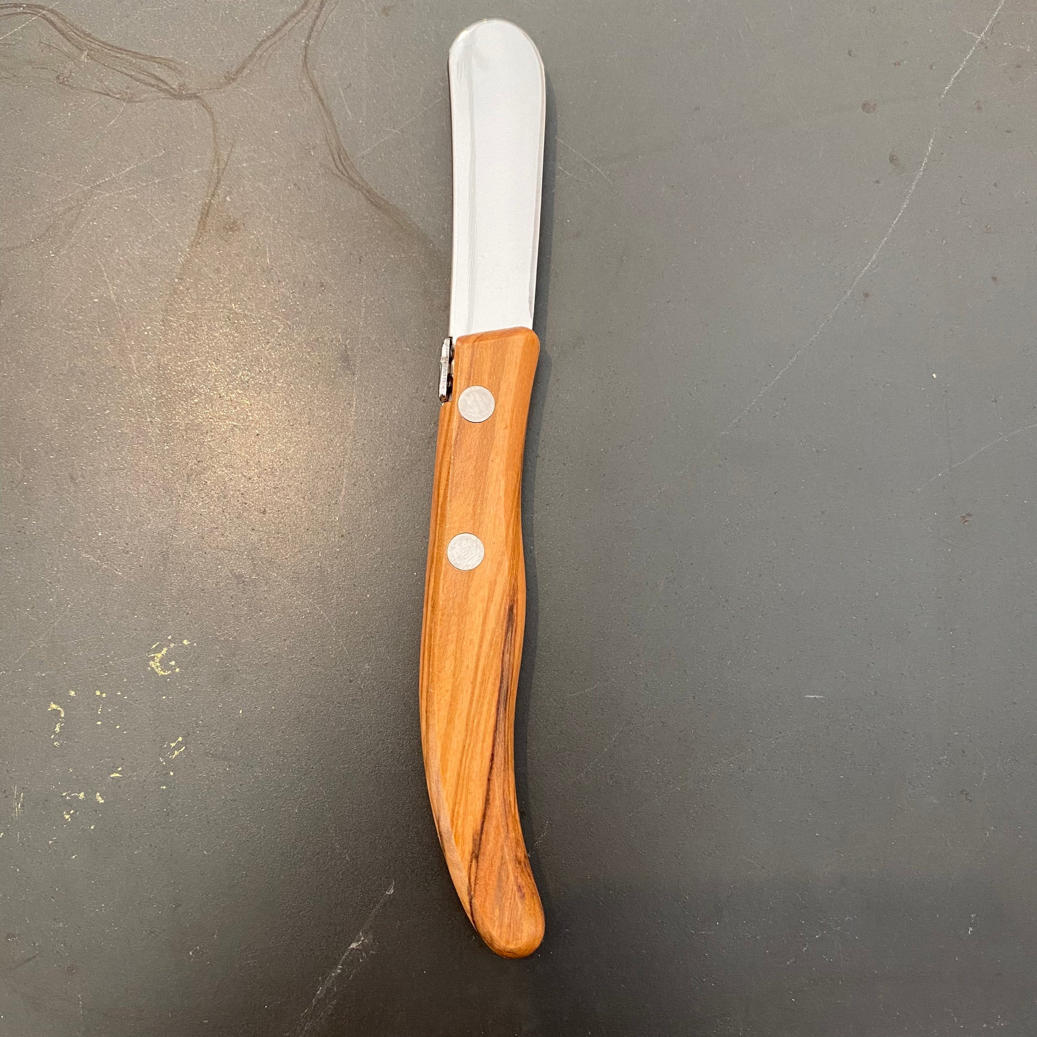 Acheter couteau à beurre claude dozorme - tartineur avec manche en bois -  claude dozorme